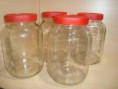 Frascos de Vidrio 3000cc.Con Tapa De Plastico a Rosca